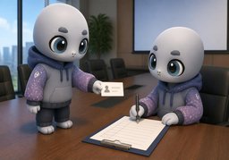 紧急联系方式是〜のイラスト
