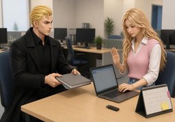 我会稍后补交〜のイラスト