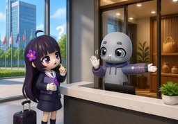 公司是〜のイラスト