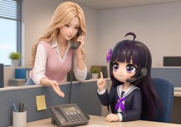 你的联系方式是〜吗？のイラスト