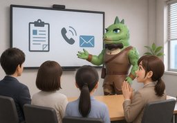 日常工作包括〜のイラスト