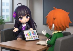 我之前的工作职责是〜のイラスト