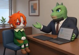 转正后薪资会调整吗？のイラスト