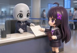 我已填写のイラスト
