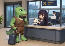 请帮我确认〜のイラスト
