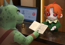 我的名字拼错了のイラスト