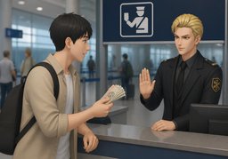 不需要申报のイラスト