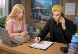 请把我列入候补名单のイラスト