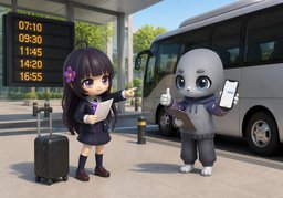我可以提前〜吗？のイラスト