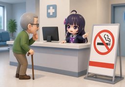 请勿吸烟のイラスト