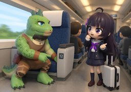请在〜就座のイラスト