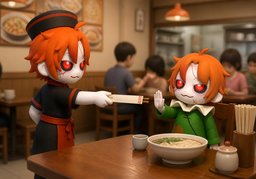 要〜吗？のイラスト