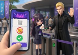 收手续费吗？のイラスト