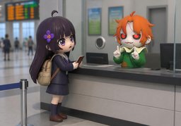 〜几点关门？のイラスト