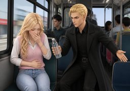 我恶心のイラスト