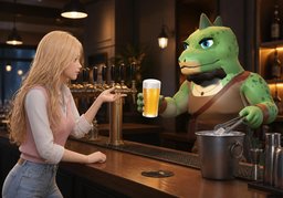 请给我一杯〜のイラスト