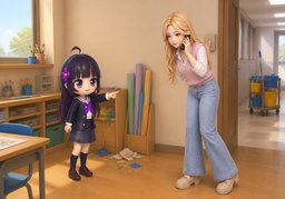 这里需要清洁のイラスト
