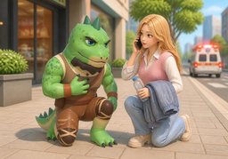 我胸痛のイラスト