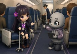 请让我优先下机のイラスト