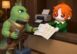 请帮我打印〜页のイラスト