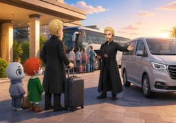 是私人团还是拼团？のイラスト