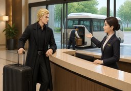 接送〜收费吗？のイラスト