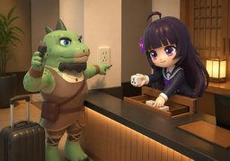 有备用〜吗？のイラスト