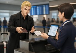 请给我〜凭证のイラスト