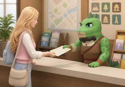 请给我一份〜のイラスト
