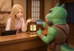 卡号是〜のイラスト