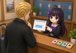 行李寄存可以寄多久？のイラスト