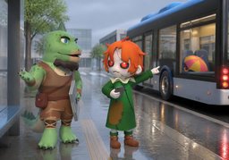 我落下了〜のイラスト