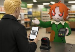 我要用〜支付のイラスト