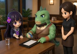 我用〜给小费のイラスト