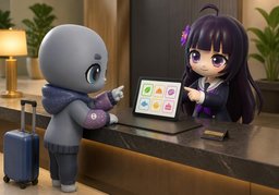 有〜选项吗？のイラスト