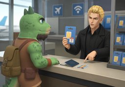 我可以购买〜吗？のイラスト