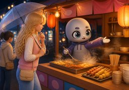 〜营业吗？のイラスト