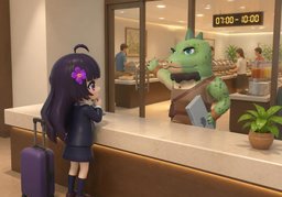 票包含〜吗？のイラスト