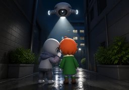 감시のイラスト