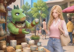 我只是看看のイラスト