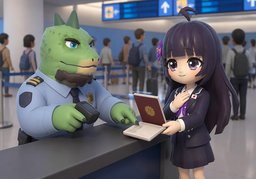国籍是〜のイラスト