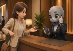 找到了请联系我のイラスト
