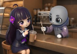 环保吗？のイラスト