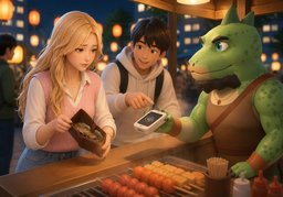〜不够了のイラスト