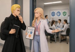 实验有安全培训或需买保险吗？のイラスト