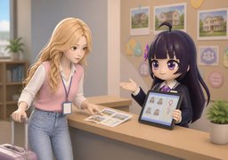 有推荐的〜吗？のイラスト
