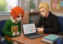 我要选〜のイラスト