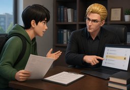 〜如何？のイラスト