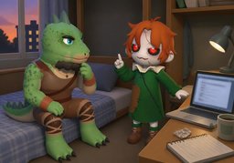 〜什么时候出来？のイラスト