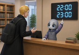 〜到什么时候？のイラスト